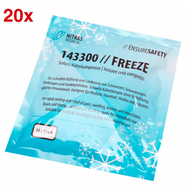 Kühlpad FREEZE 143300 blau 15,0 x 17,0 cm