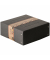 Aufbewahrungsbox PureBox Black 22001752, mit Deckel, au&szlig;en 21x8,5x21cm, Pappe schwarz