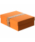Aufbewahrungsbox PureBox Pastell 22001840, mit Deckel, au&szlig;en 24x10x32cm, Pappe pastellorange