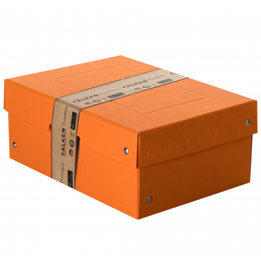 Aufbewahrungsbox PureBox Pastell 22001848, Pappe pastellorange