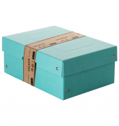 Aufbewahrungsbox PureBox Pastell 22001872, Pappe pastellazurblau