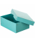 Aufbewahrungsbox PureBox Pastell 22001872, mit Deckel, au&szlig;en 18x10x25cm, Pappe pastellazurblau