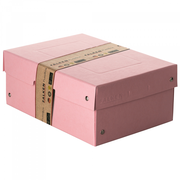 4014481245405 - Aufbewahrungsbox PureBox Pastell 22001896 Pappe pastellpink 4014481245405 Falken