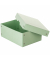 Aufbewahrungsbox PureBox Pastell 22001920, mit Deckel, au&szlig;en 18x10x25cm, Pappe pastellgr&uuml;n