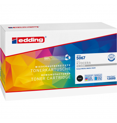 Toner 18-5063 (kompatibel zu KYOCERA TK-5230K EDD-5063), schwarz, ca. 2600 Seiten