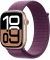 Watch Series 10 46 mm Aluminium (GPS+Cellular) Sport Loop  pflaume, roségold