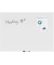 Whiteboard MAULprimo, 6432002, kunststoffbeschichtet, 