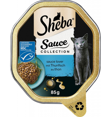 Katzen-Nassfutter Sauce Collection mit Thunfisch 22x 85,0 g Katzen-Nassfutter Sauce Collection mit Thunfisch 22x 85,0 g