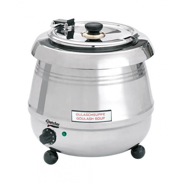 4015613367736 - Warmhaltetopf Suppentopf De Luxe silber 90 l 400 W 4015613367736 Bartscher 4015613367736 - Warmhaltetopf Suppentopf De Luxe silber 90 l 400 W 4015613367736 Bartscher