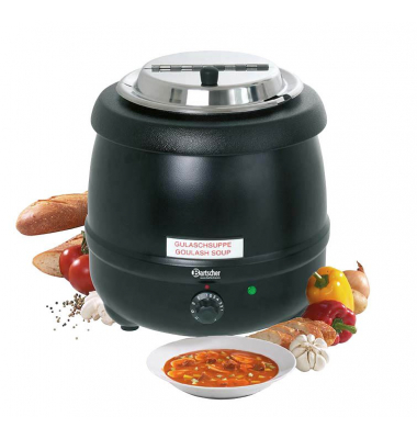 Warmhaltetopf Suppentopf Economic schwarz 9,0 l 400 W