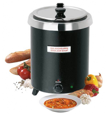 Warmhaltetopf Suppentopf Club schwarz 8,5 l 400 W