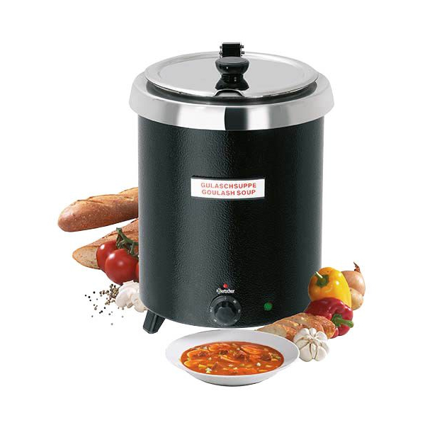 4015613442587 - Warmhaltetopf Suppentopf Club schwarz 85 l 400 W 4015613442587 Bartscher 4015613442587 - Warmhaltetopf Suppentopf Club schwarz 85 l 400 W 4015613442587 Bartscher