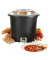Warmhaltetopf Suppentopf schwarz 10,0 l 450 W