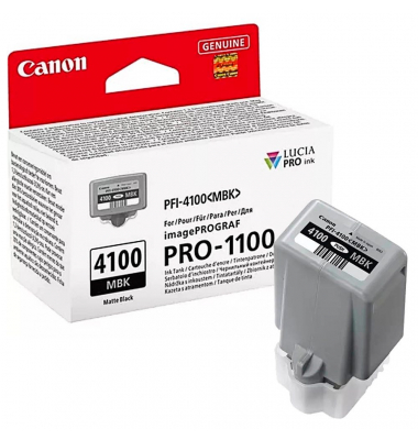 Druckerpatrone PFI-4100M MBK 6776C001, mattschwarz