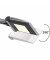 Schreibtischlampe MAULoptimus colour vario mit Klemme silber/schwarz