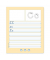 Buchstabenheft B1 060551064 URSUS Formati, Lineatur 6 / liniert, Quart, 80g, rot, 14 Blatt / 28 Seiten