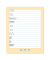 Buchstabenheft B2 060551065 URSUS Formati, Lineatur 6 / liniert, Quart, 80g, rot, 14 Blatt / 28 Seiten
