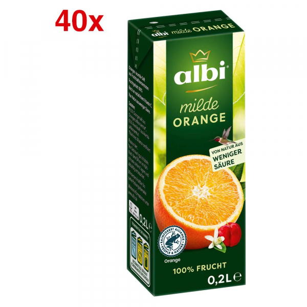 4003240034107 - milder Orange Fruchtsaft 40 x 02 l 4003240034107 8 Liter 4003240034107 - milder Orange Fruchtsaft 40 x 02 l 4003240034107 8 Liter