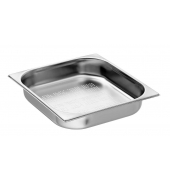 GN-Behälter Top Line 23 perforiert silber 5,5 l