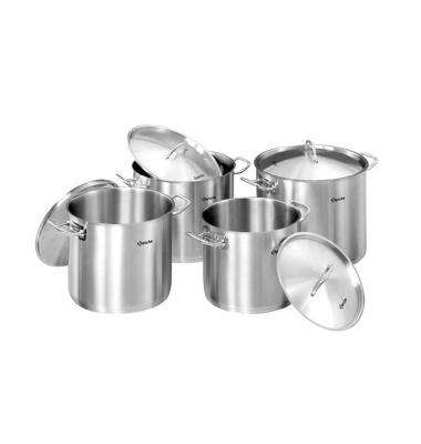 Topf-Set T4 silber 4-tlg.