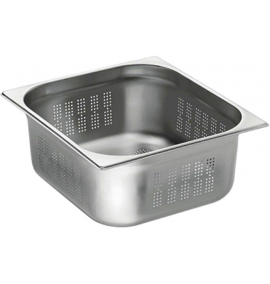 GN-Behälter Top Line 23 perforiert silber 13,0 l
