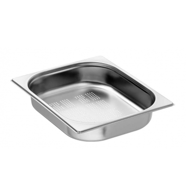 GN-Behälter Top Line 12 perforiert silber 4,0 l