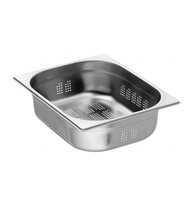 GN-Behälter Top Line 12 perforiert silber 6,5 l