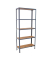 Regal SIMONHOME CLICK MINI 8425437128943 grau, braun 80,0 x 30,0 x 180,0 cm