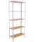 Regal SIMONHOME CLICK MINI 8425437128950 weiß, braun 80,0 x 30,0 x 180,0 cm