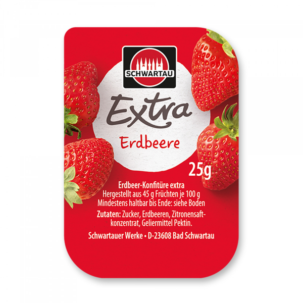 4011800173999 - Extra Erdbeere Konfitüre 4011800173999 100 Stück 4011800173999 - Extra Erdbeere Konfitüre 4011800173999 100 Stück