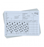 Urlaubs- und Fehltagekarten 2900/25-10, A5 quer, 2025