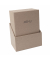 Speisekarten-Mappen 10 Stück inkl. Aufbewahrungsbox, Gummi-Bindung, A4, beige