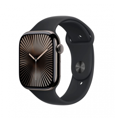 Watch Series 10 46 mm Titan (GPS+Cellular) Sportarmband ML  schwarz