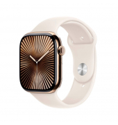 Watch Series 10 46 mm Titan (GPS+Cellular) Sportarmband SM  polarstern, gold