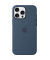 Silikon Case Handy-Cover für Apple iPhone 16 Pro Max denim