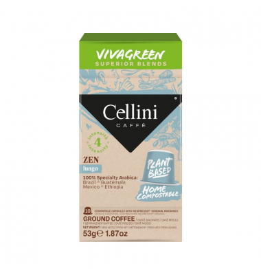 Vivagreen Zen Kaffeekapseln Arabicabohnen mild 10 Portionen