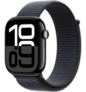 Watch Series 10 42 mm Aluminium (GPS+Cellular) Sport Loop  tinte, diamantschwarz