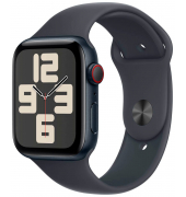 Watch SE 44 mm Aluminium (GPS+Cellular) Sportarmband ML  mitternacht