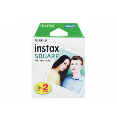 INSTAX SQUARE instax SQUARE Sofortbildkamera-Film weiß