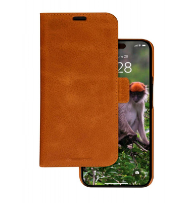 LYNGE Handyhülle für Apple iPhone 15 braun