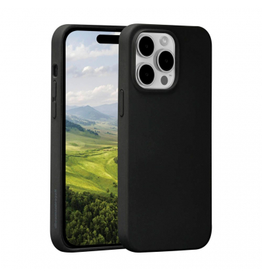 Monaco Handy-Cover für Apple iPhone 15 Pro Max schwarz