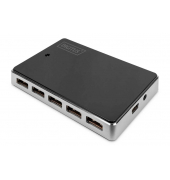USB-Hub DA-70229 10-fach schwarz