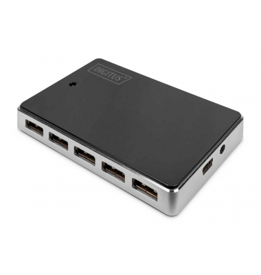 USB-Hub DA-70229 10-fach schwarz