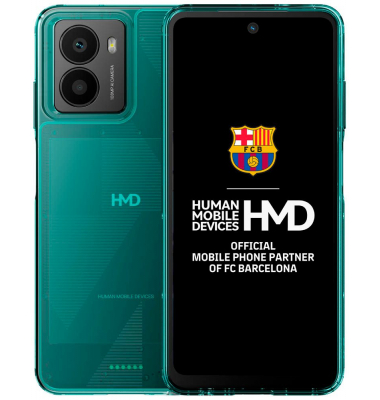 Fusion Casual Outfit Handy-Cover für HMD Fusion cyan