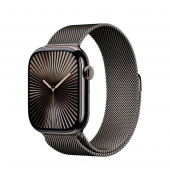 Watch Series 10 46 mm Titan (GPS+Cellular) Milanaise Armband ML  schiefer