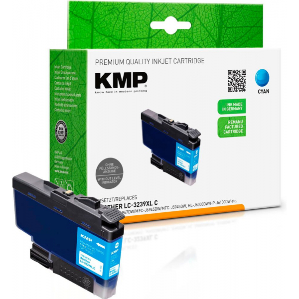 4011324372922 - cyan Druckerpatrone kompatibel zu brother LC-3239XLC 4011324372922 - cyan Druckerpatrone kompatibel zu brother LC-3239XLC