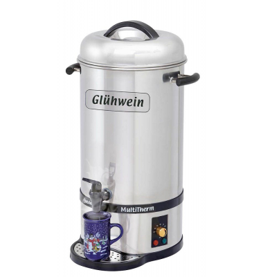 Glühweintopf Multitherm silber 20,0 l 2000 W