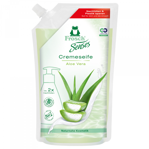 4001499967443 - Flüssigseife 116744 Senses Aloe Vera Aloe Vera 500 ml Nachfüllpackung 4001499967443 500 Milliliter