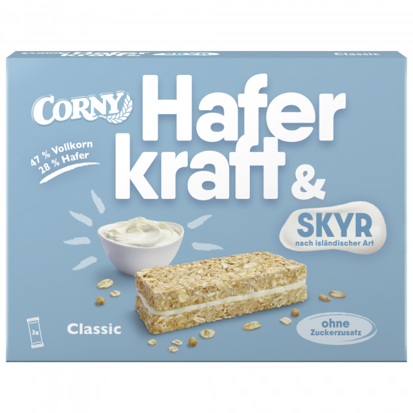 4011800399900 - Müsliriegel Haferkraft Skyr 3006430 40g 8St 4011800399900 8 Stück