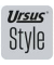 Briefblock 608743020 Style, Lineatur 22 / kariert, A4, 70g, blau, 50 Blatt
